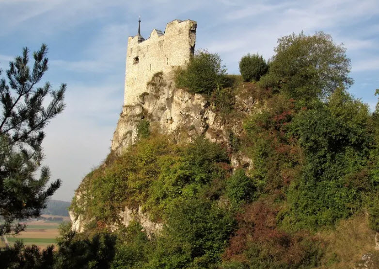 Burgruine Hütting, Germany